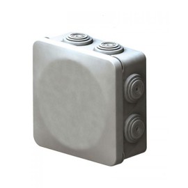 CAJA ESTANCAS IP 55 100X100X45 CON CONOS Y TAPA A PRESION | ROYER