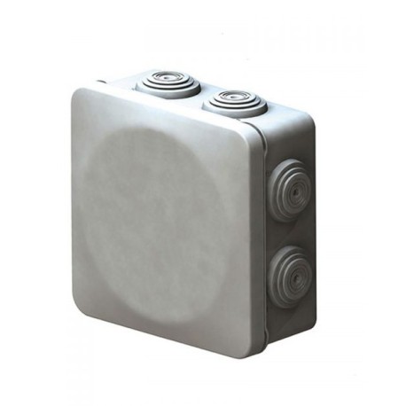 CAJA ESTANCAS IP 55 100X100X45 CON CONOS Y TAPA A PRESION | ROYER