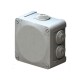 CAJA ESTANCAS IP 55 100X100X45 CON CONOS Y TAPA A PRESION | ROYER