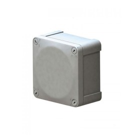 CAJA ESTANCAS IP 55 100X100X55 CON LADOS CERRADOS  Y PLACA CON TORNILLOS | ROYER