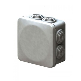 CAJA ESTANCAS IP 55 80X80X45 CON CONOS Y TAPA A PRESION | ROYER
