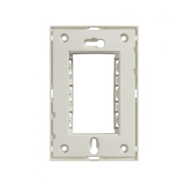 CHASIS DE COLOR MARFIL CON TORNILLOS SIMON | Simon 25 | CODIGO 25700-31