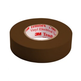 CINTA PVC TEMFLEX 1700 COLOR CAFÉ 3M