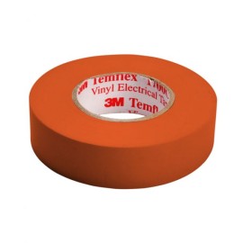 CINTA PVC TEMFLEX 1700C COLOR NARANJA 3M