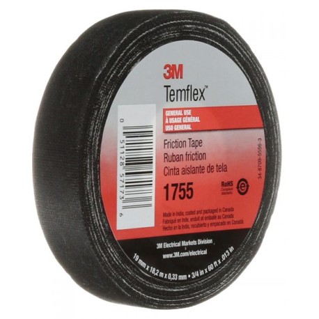 CINTA TEMFLEX 1755 TELA Y ALGODON 3M