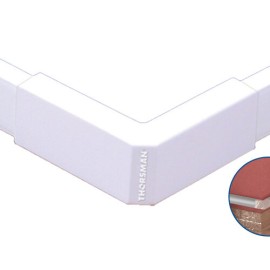 ESQUINERO EXTERIOR PARA CANAL TMK 1020 BLANCO THORSMAN