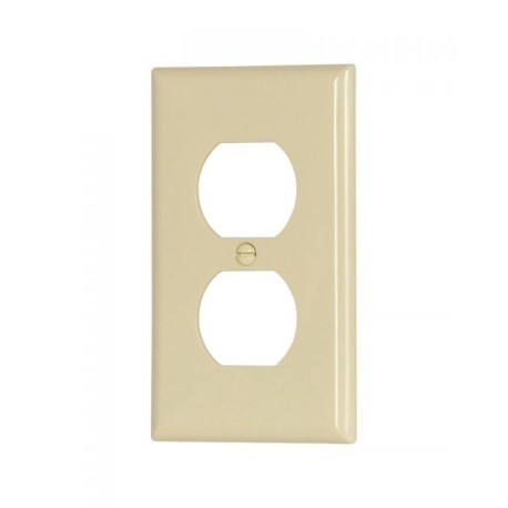 5132V | PLACA PARA RECEPTACULO DUPLEX NYLON MARFIL | ARROW HART