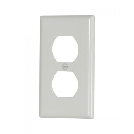 5132W | PLACA PARA RECEPTACULO DUPLEX NYLON BLANCO | ARROW HART